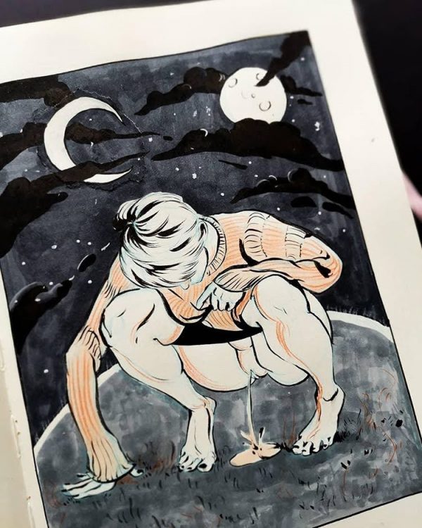 Valeria van der Ko Inktober Zine